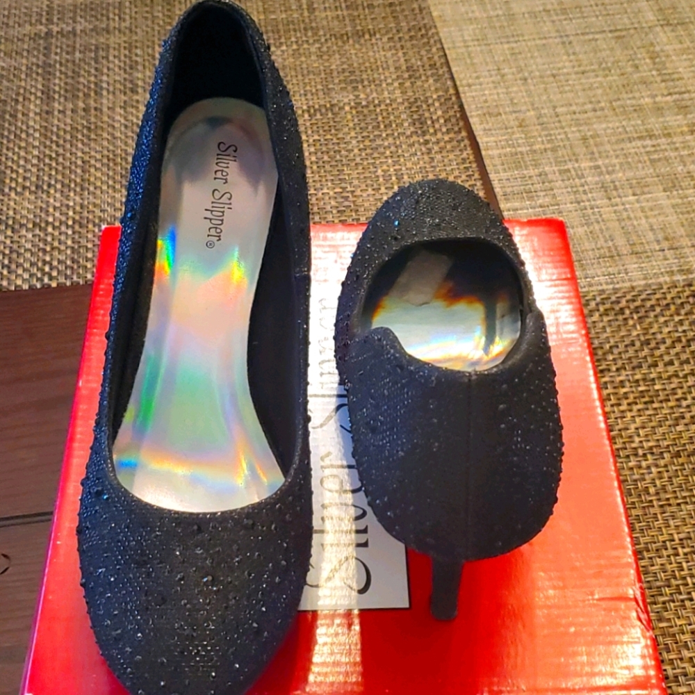 Black heels